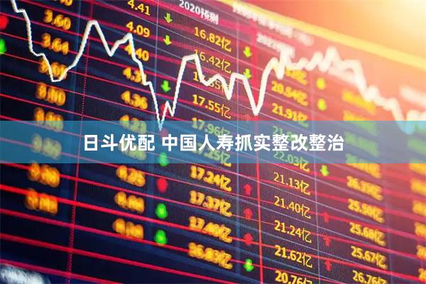 日斗优配 中国人寿抓实整改整治