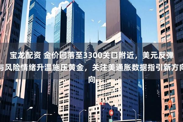 宝龙配资 金价回落至3300关口附近，美元反弹与风险情绪升温施压黄金，关注美通胀数据指引新方向